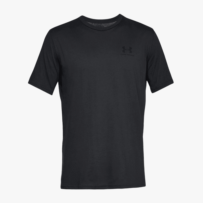 Under Armour Mens Sportstyle Left Chest Short Sleeve Tee Black Under Armour