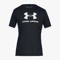 Under Armour Mens Sportstyle Logo Short Sleeve Tee Black Under Armour