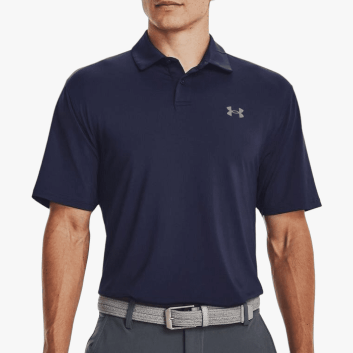 Under Armour Mens T2g Short Sleeve Polo Golfer 410 Navy Under Armour