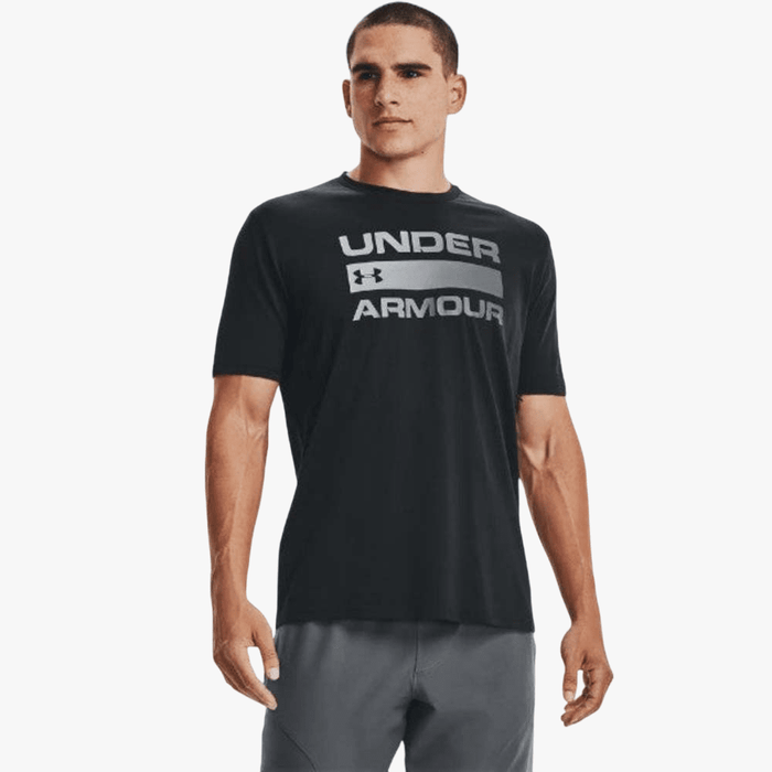 Under Armour Mens Team Issue Wordmark Short Sleeve Tee 001 Black | Under Armour