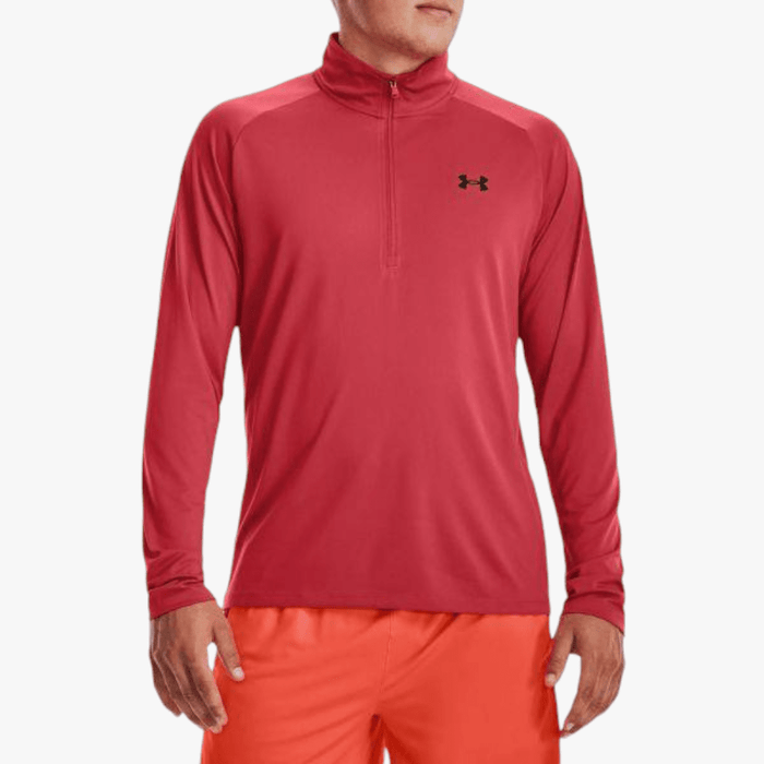 Under Armour Mens Tech 1/2 Zip Sweater 638 Red Under Armour