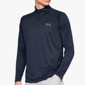 Under Armour Mens Tech 1/2 Zip Sweater Navy Mel Under Armour