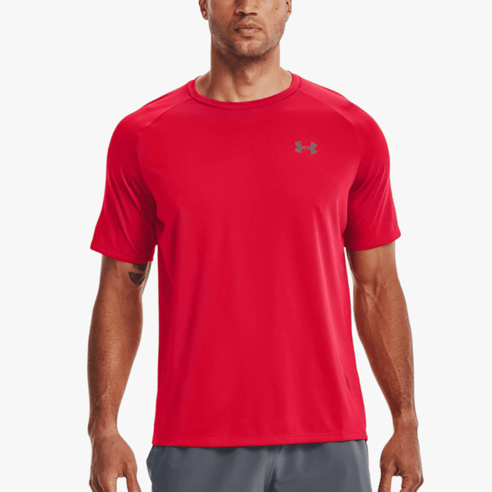 Under Armour Mens Tech 2.0 Short Sleeve Tee 600 Red Under Armour
