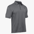 Under Armour Mens Tech Short Sleeve Golfer 040 Grey Under Armour