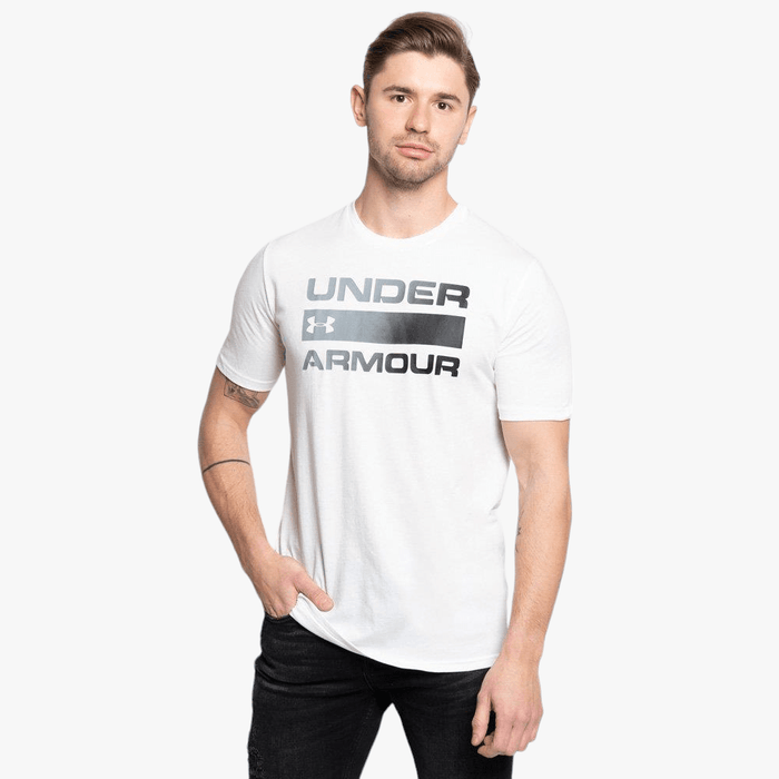 Under Armour Mens Ua Hg Armour Short Sleeve Tee White Under Armour