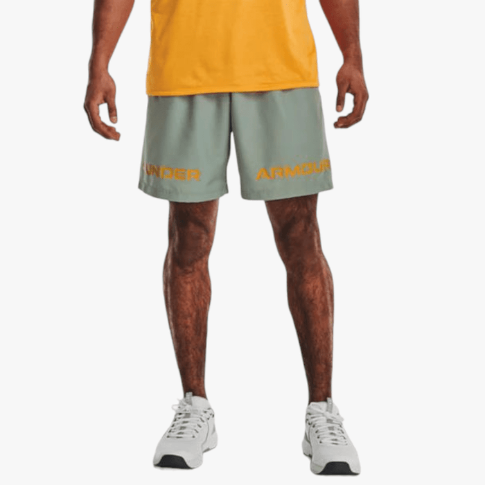 Under Armour Mens Woven Graphic Wm Short 781 Sage Under Armour