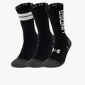 Under Armour Perf Tech Nov 3 Pack Crew Socks 002 Black Under Armour