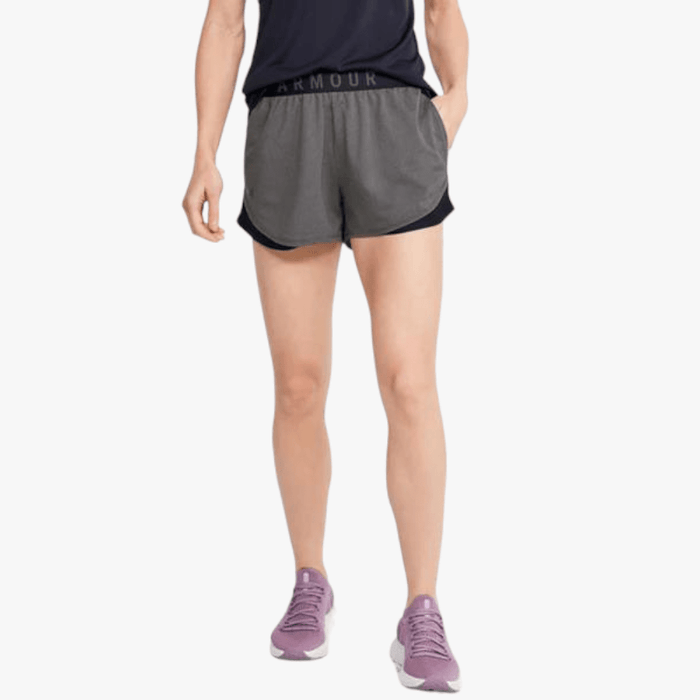 Under Armour Womens Play Up Shorts 3.0 090 Grey Under Armour