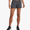 Under Armour Womens Play Up Twist Shorts 3.0 001 Grey Under Armour