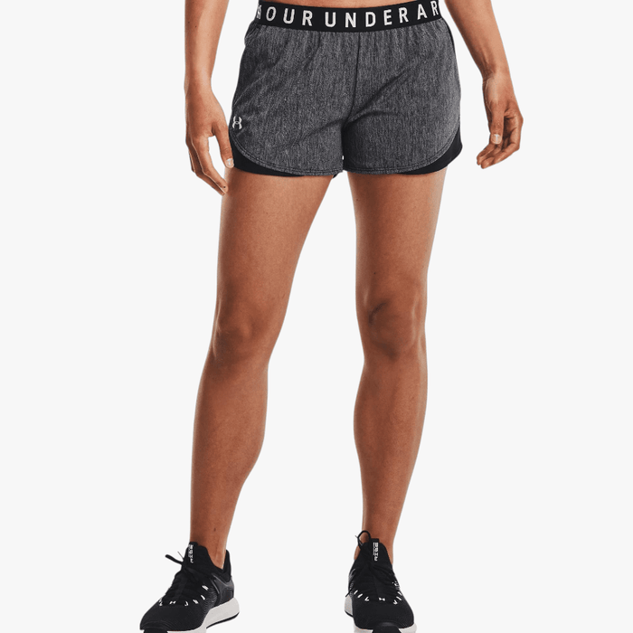 Under Armour Womens Play Up Twist Shorts 3.0 001 Grey Under Armour