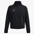 Under Armour Womens Rival Fleece Hz Sweater 001 Black Under Armour