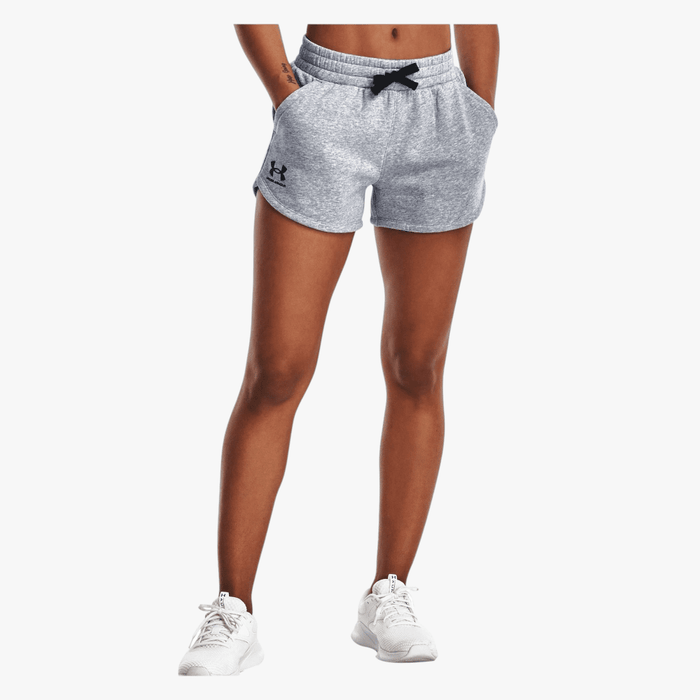 Under Armour Womens Rival Fleece Short 035 Grey Under Armour