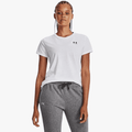 Under Armour Womens Sportstyle Left Chest Short Sleeve Tee 100 White Under Armour