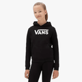 Vans Girls Flying V Pullover Hoody Black Vans