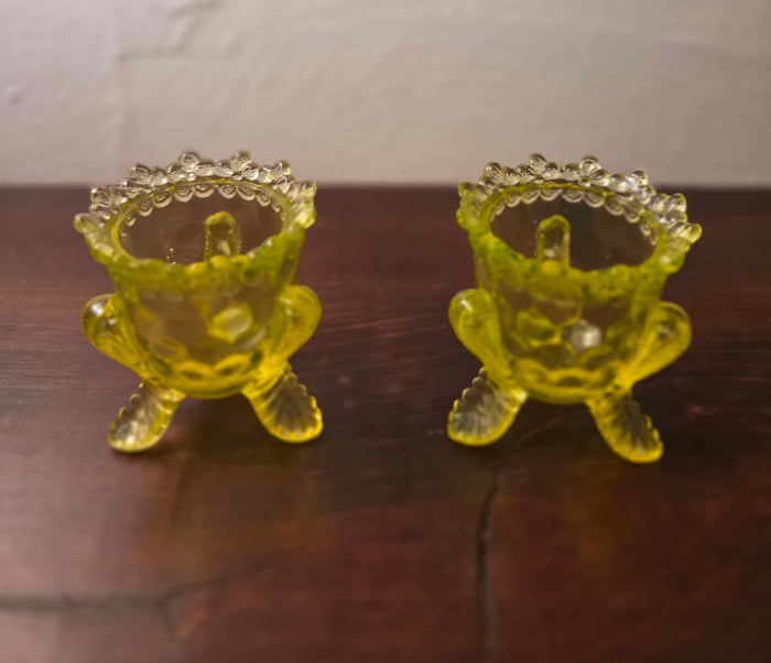 Vaseline uranium toothpick holders