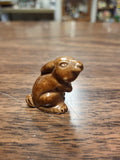 Wade Whimsie Brown Bunny Rabbit, Wade England Porcelain Figurine