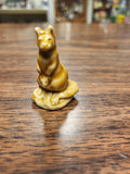 Wade Whimsie Kangaroo with Joey Marten, Wade England Caramel Brown Porcelain Figurine