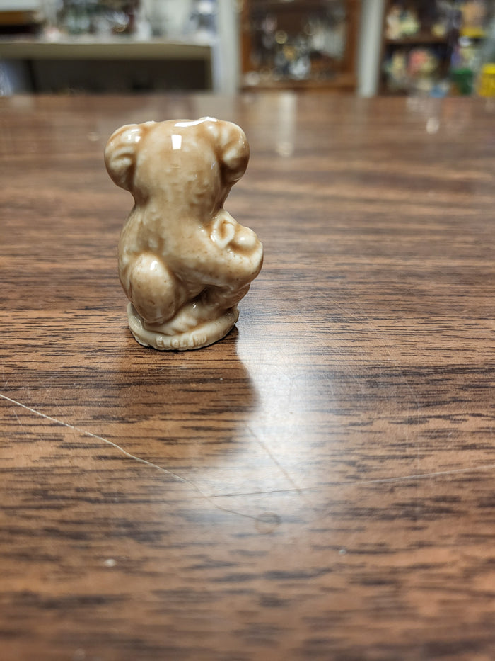 Wade Whimsie Koala, Wade England Gray Brown Porcelain Figurine