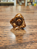 Wade Whimsie Orangutan, Wade England Brown Porcelain Figurine