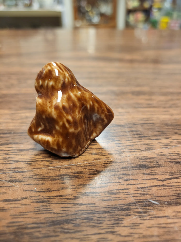 Wade Whimsie Orangutan, Wade England Brown Porcelain Figurine