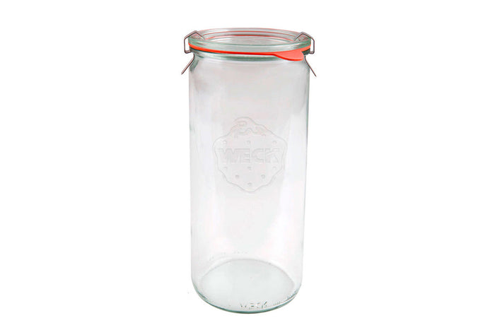WECK 908 – 1040ml Cylindrical Glass Jar