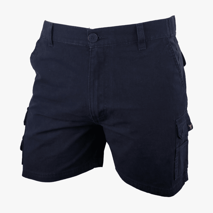 Wildebees Mens 12Cm Cargo Short Dark Navy | Wildebees
