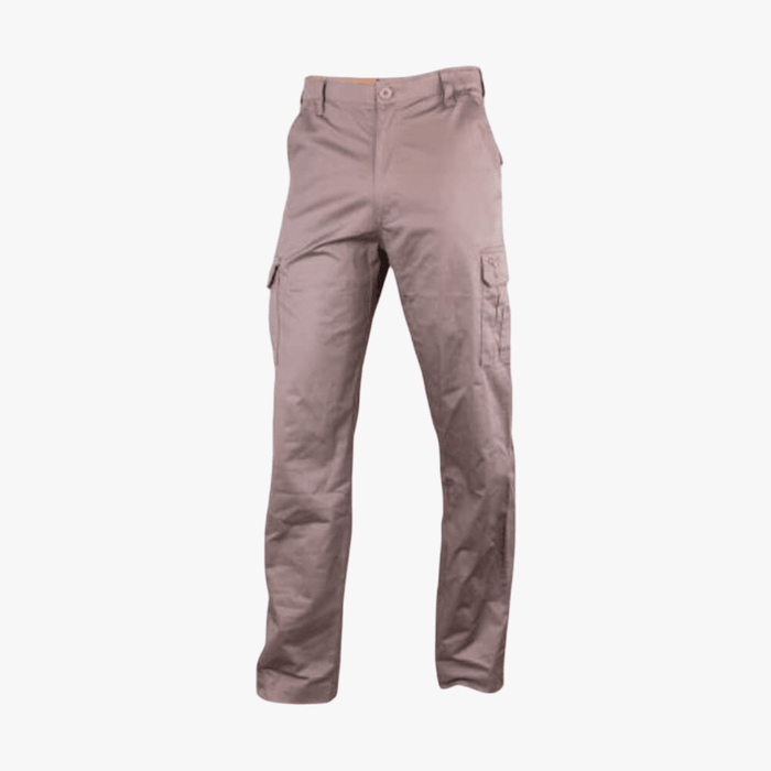 Wildebees Mens Flexi Cargo Pants Khaki | Wildebees