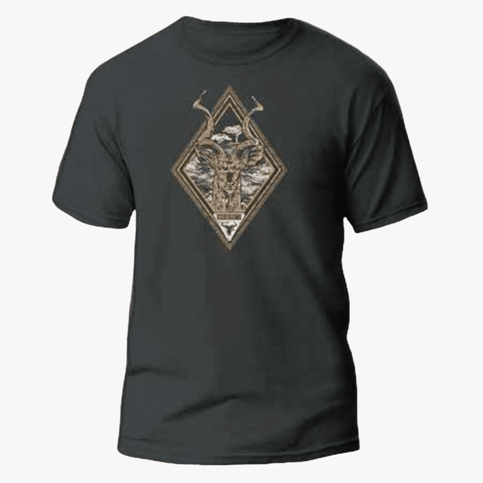 Wildebees Mens Kudu Tp Short Sleeve Tee Pewter | Wildebees