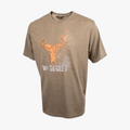 Wildebees Mens Splatter Short Sleeve Tee Oasis Wildebees