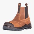 Wildebees Mens Swartkoppie Composite Toe Leather Boot Brown Wildebees