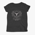 Wildebees Womens Shield Tp Short Sleeve Tee Charcoal Mel | Wildebees