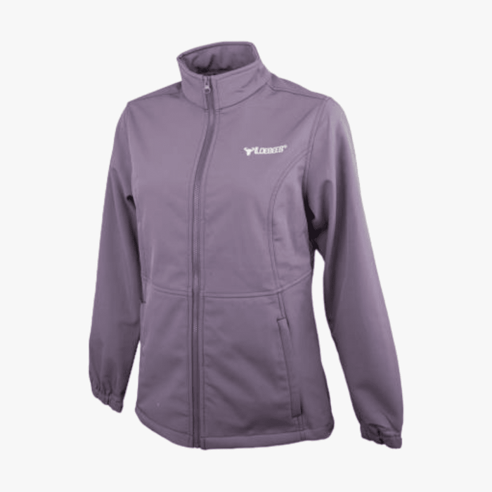 Wildebees Womens Tech Fine Teddy Bonded Softshell Jacket Platinum Wildebees