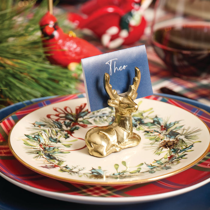 Winter Greetings Dinner Plates, Set of 6