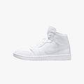 Nike Womens Air Jordan 1 Mid Sneaker White | Nike