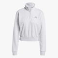Adidas Womens Cb 1/4 Zip Track Jacket Grey | Adidas