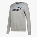 Puma Womens Ess No. 1 Logo Crew Sweater Lt Grey | Puma
