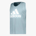 adidas Womens Essential Big Logo Tank Blue adidas