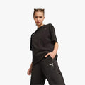 Puma Womens Ferrari Style Short Sleeve Tee Black | Puma