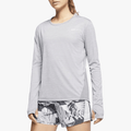Nike Womens Miller Long Sleeve Top Grey | Nike
